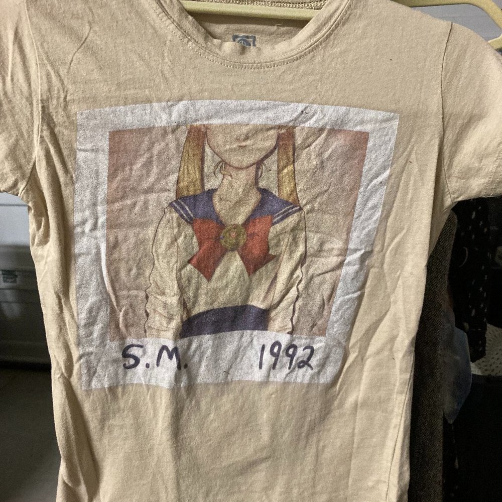 TeeFury Retro Sailor Moon/Taylor Swift Graphic Tee - Size S
